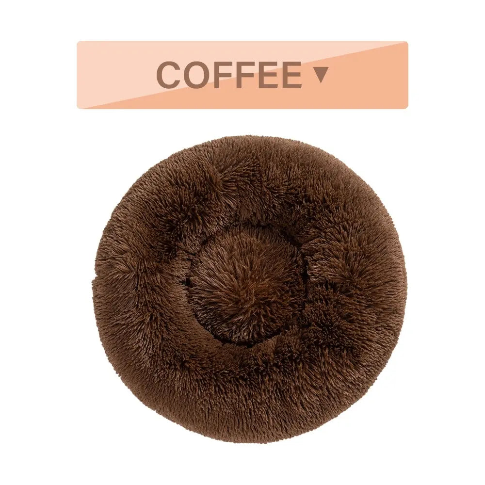 Fluffy Donut Dog and Cat Bed Paw Loverly Accessoire animaux  Paw Loverly