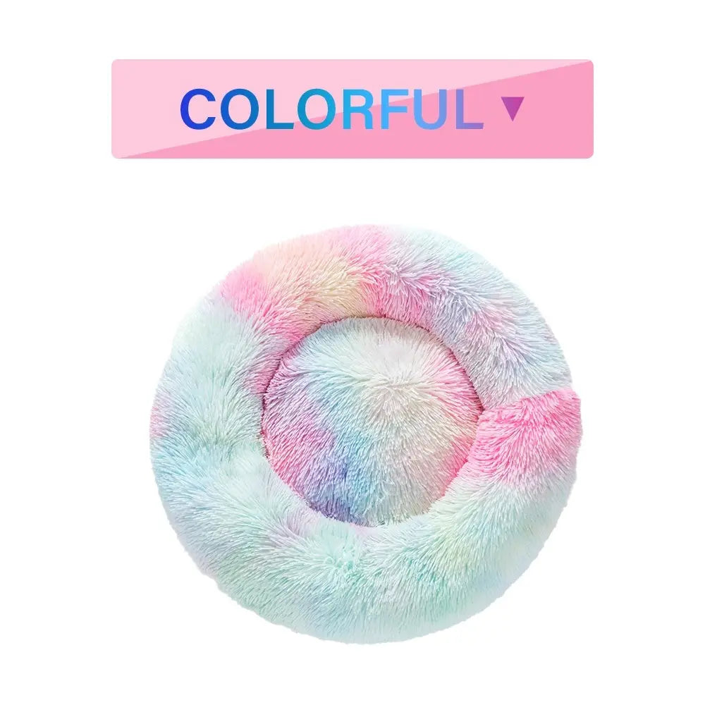 Fluffy Donut Dog and Cat Bed Paw Loverly Accessoire animaux  Paw Loverly