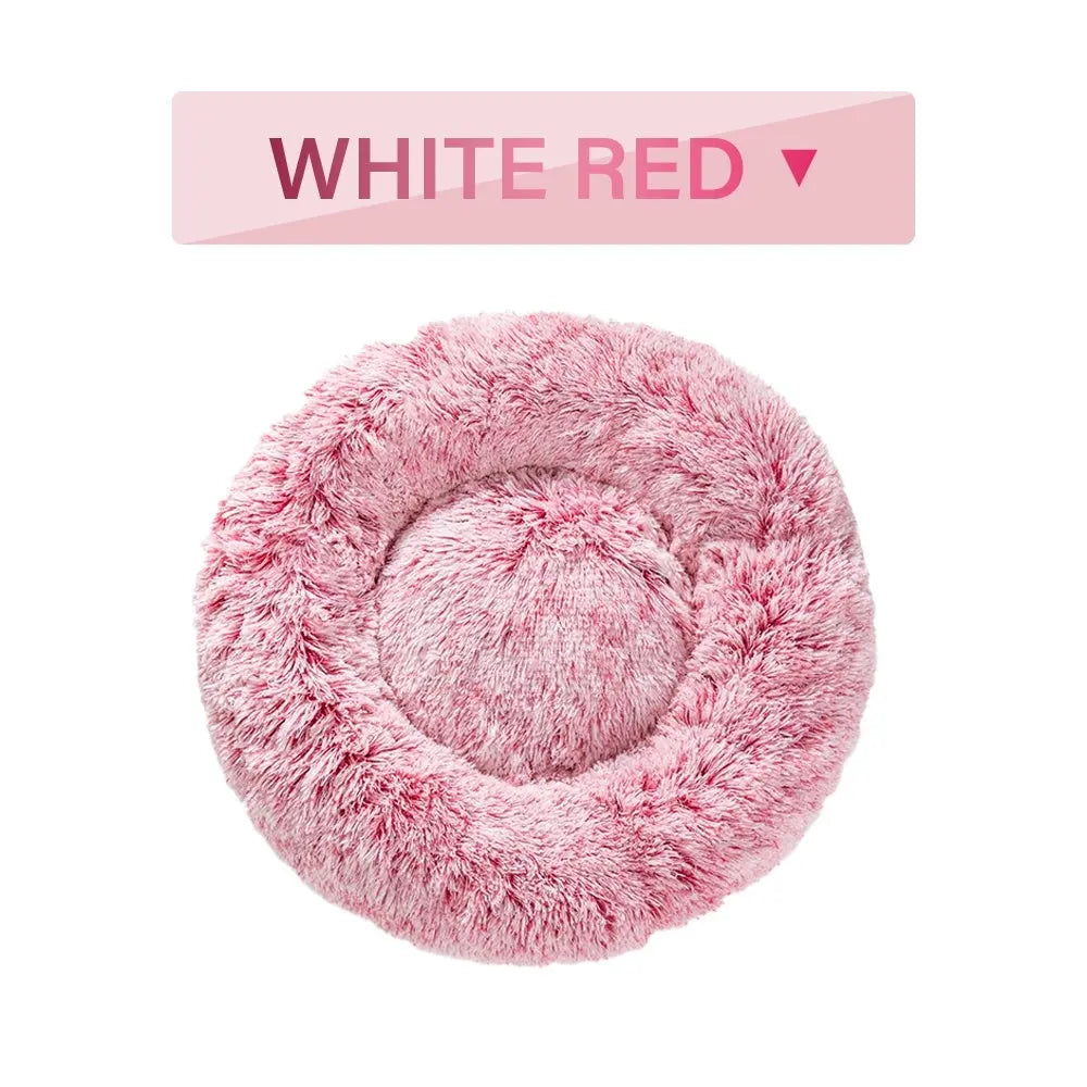 Fluffy Donut Dog and Cat Bed Paw Loverly Accessoire animaux  Paw Loverly