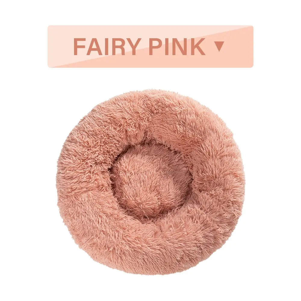 Fluffy Donut Dog and Cat Bed Paw Loverly Accessoire animaux  Paw Loverly