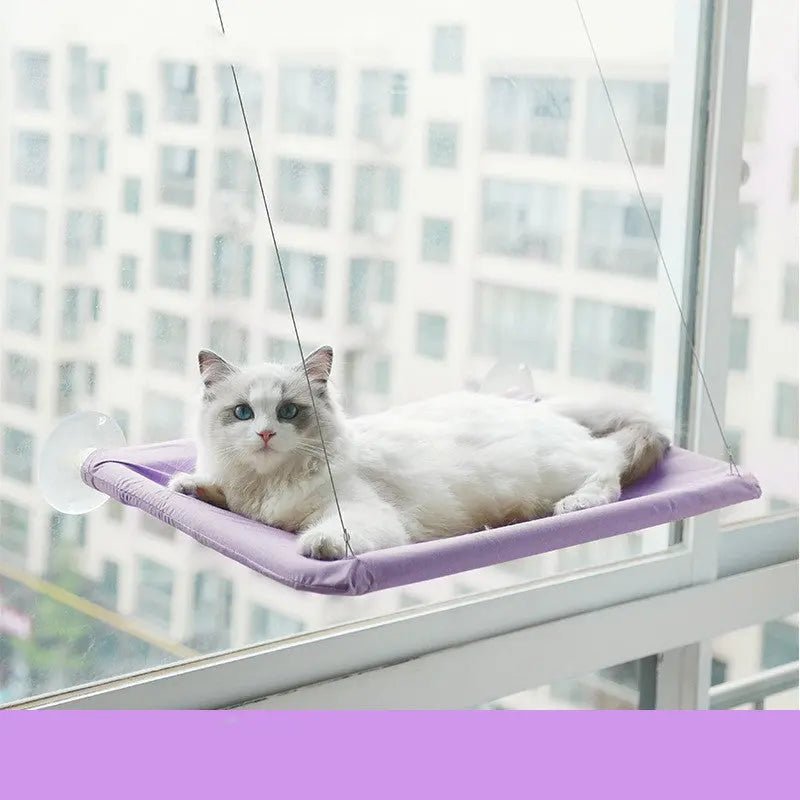 Pet Litter Sucker Hanging Cat Window Hammock - Paw Loverly